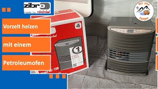 Das Vorzelt heizen ohne Gas  Zibro LC 130 [upl. by Notrem]