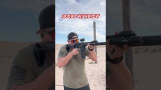 HBPDW Brace Testing with 300blackout upper 300blackout ar guns suppressor ar15 [upl. by Hareemas]