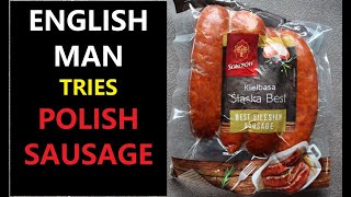 SOKOLOW KIELBASA SLASKA BEST quotBEST SILESIAN SAUSAGEquot Taste Test Review [upl. by Drolet]