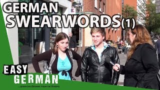 German Swearwords 1  Easy German 41 [upl. by Ymmik]