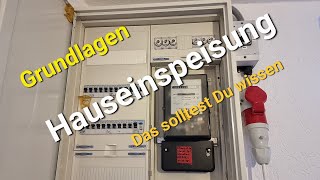 Hauseinspeisung Energieautark offgrid Selbstversorgung Energiewende Kriesenvorsorge Hausanschluss [upl. by Olrak]