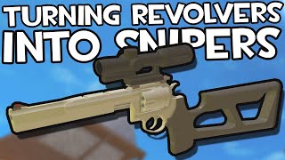 TURNING REVOLVERS INTO SNIPERS IN PHANTOM FORCES [upl. by Snej717]