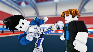 ROBLOX BOXING STORY PART 2 🥊 Zeus X Crona  Invisible🥊 [upl. by Paulie345]