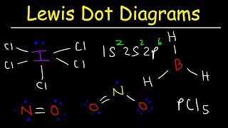 Exceptions To The Octet Rule  Lewis Dot Diagrams [upl. by Latrell]