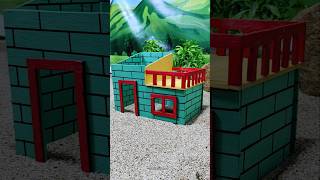 DIY Diorama Mini Farm  Mini House And Cow diorama diy cow farmer farming [upl. by Barcot]