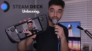 Steam Deck Unboxingreaction 64gb Base Model [upl. by Teplitz]