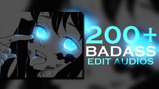 200 badass edit audios because you need them💖🔥 [upl. by Devi]