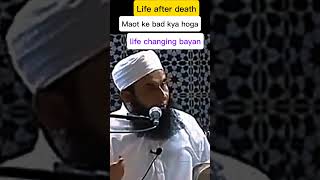 Maot ke bad kya hoga  life After death in islam in urdu  Tariq Jameel status tariqjameelstatus [upl. by Naujd]