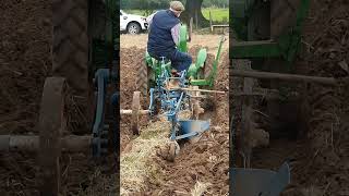 John Deere Tractor at the Forest of Arden Agricultural Society Ploughing Match 17th September 2023 [upl. by Wylen]