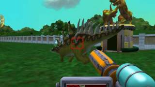 How to tranquilize a dinosaur in Zoo Tycoon 2 [upl. by Einalam]