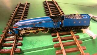 Steamcraft OO gauge A4 Mallard live steam [upl. by Aimehs]