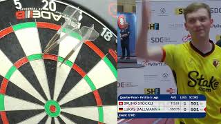 Brilliant Darts Lukas Dallmann vs Bruno Stöckli [upl. by Bruns114]