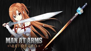 Asunas Rapier Sword Art Online  MAN AT ARMS REFORGED [upl. by Arol]