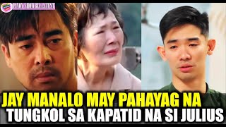 Jay Manalo NAGSALITA tungkol sa Pagkikita ng Ina at halfbrother na si Julius Manalo Panoorin [upl. by Tabor162]