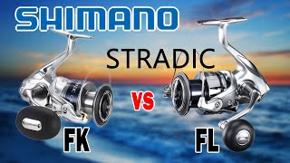 Shimano Stradic FK vs Shimano Stradic FL Review and Comparison [upl. by Rica]