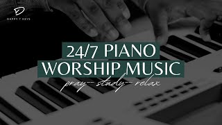 Prayer Instrumental Music with Scriptures amp Nature  247 DappyTKeys Piano Worship [upl. by Vernon]