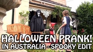 HALLOWEEN SCREAM PRANK in Australia SPOOKY EDIT [upl. by Gustin427]