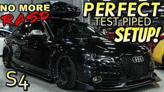 Perfect TestPiped B8B85 S4S5 Sound Magnaflow Resonated XPipe Installed [upl. by Patrice]