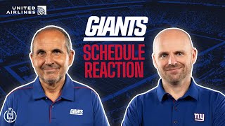 Rapid Reaction 2024 Giants Schedule  New York Giants [upl. by Bette-Ann]