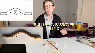 Pulling a Passover bend  to measurements  Level 2 plumbing [upl. by Laurene274]