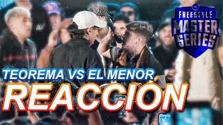 TEOREMA VS EL MENOR I FMSCHILE J5  FMS23  Urban Roosters  REACCION [upl. by Proud]