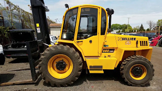 Sellick S80 2WD All Terrain Forklift work horse [upl. by Eednus]