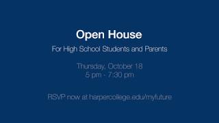 Harper College Fall Open House 2018 [upl. by Eilrebmik]