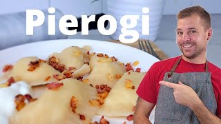 Authentic Pierogi Ruskie Polish Cheese and Potato Pierogi [upl. by Ygiaf]