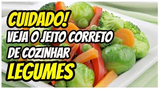 Como cozinhar vegetais sem perder os nutrientes [upl. by Yhtommit]