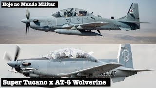 Comparativo Super Tucano x AT6 Wolverine [upl. by Ozzie]