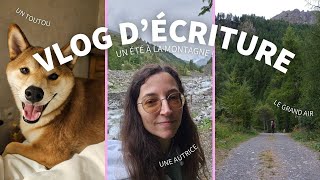 Je suis partie en résidence décriture à la montagne  vlog [upl. by Nagiem]