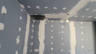 How To Tape And Join Plasterboard Then Decorate [upl. by Anal]