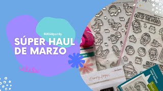 SUPER HAUL DE MARZO [upl. by Sirromed]