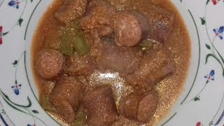 Longaniza con Nopales en Salsa Roja [upl. by Sachsse679]