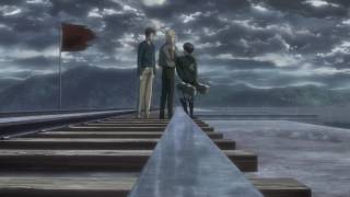 English dub Attack on titan Reveal of the Armored titan and Colossal titan [upl. by Kidder]