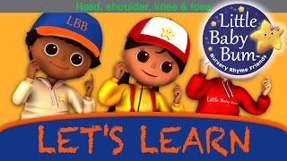 Little Baby Bum  Head Shoulders Knees and Toes  Nursery Rhymes for Babies  Songs for Kids [upl. by Mic354]