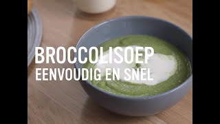 Knorr Recepten  Broccolisoep [upl. by Eniruam]