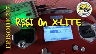 Setup RSSI on Taranis XLite MotiveRC R8SB Telemetry Receiver [upl. by Berardo98]