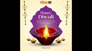 Happy Diwali from Risaa IVF [upl. by Wagstaff]