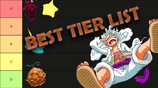 GPO THE BEST UPDATE 11 FRUIT TIER LIST [upl. by Balthasar636]