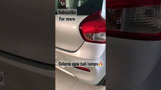 Celerio ZXI plus 2022 new tail lamps shorts viral celerio [upl. by Kolodgie]