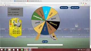 Futwatch fifa 18 cheat codes Spin the wheel code [upl. by Benjamen]