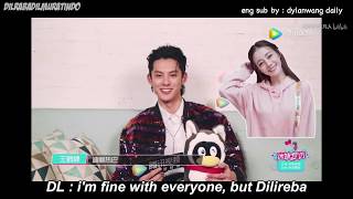 dylan wang fanboying dilraba dilmurat compilation [upl. by Walling]