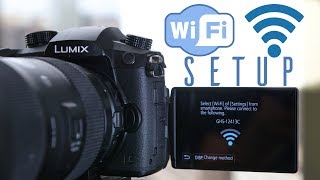 Panasonic GH5 WiFi Setup [upl. by Bullough]