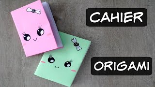 Mini Cahier en Origami [upl. by Aivatra647]