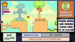 Grapple Dog  PC Steam  18  World 21 All Gems [upl. by Narf884]