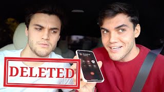 Can My Girlfriend Tell Our Voices Apart  Dolan Twins Deleted Video [upl. by Eelam]