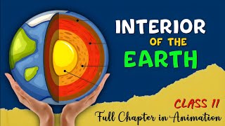 Interior of the earth Class 11 Geography Chapter 3  on shot  in Animation [upl. by Kaule]