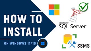 How to Install Microsoft SQL Server amp SSMS on Windows 1110 PC or Laptop  2024 [upl. by Enelkcaj945]