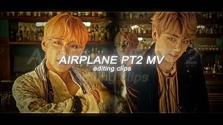 BTS  airplane pt 2 mv twixtor clips 4K [upl. by Nerrot149]